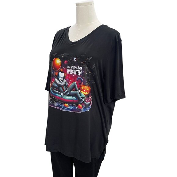 Halloween Creepy Clown Graphic Shirt Oversized Spooky Horror Goth Grunge  XL - Picture 7 of 8